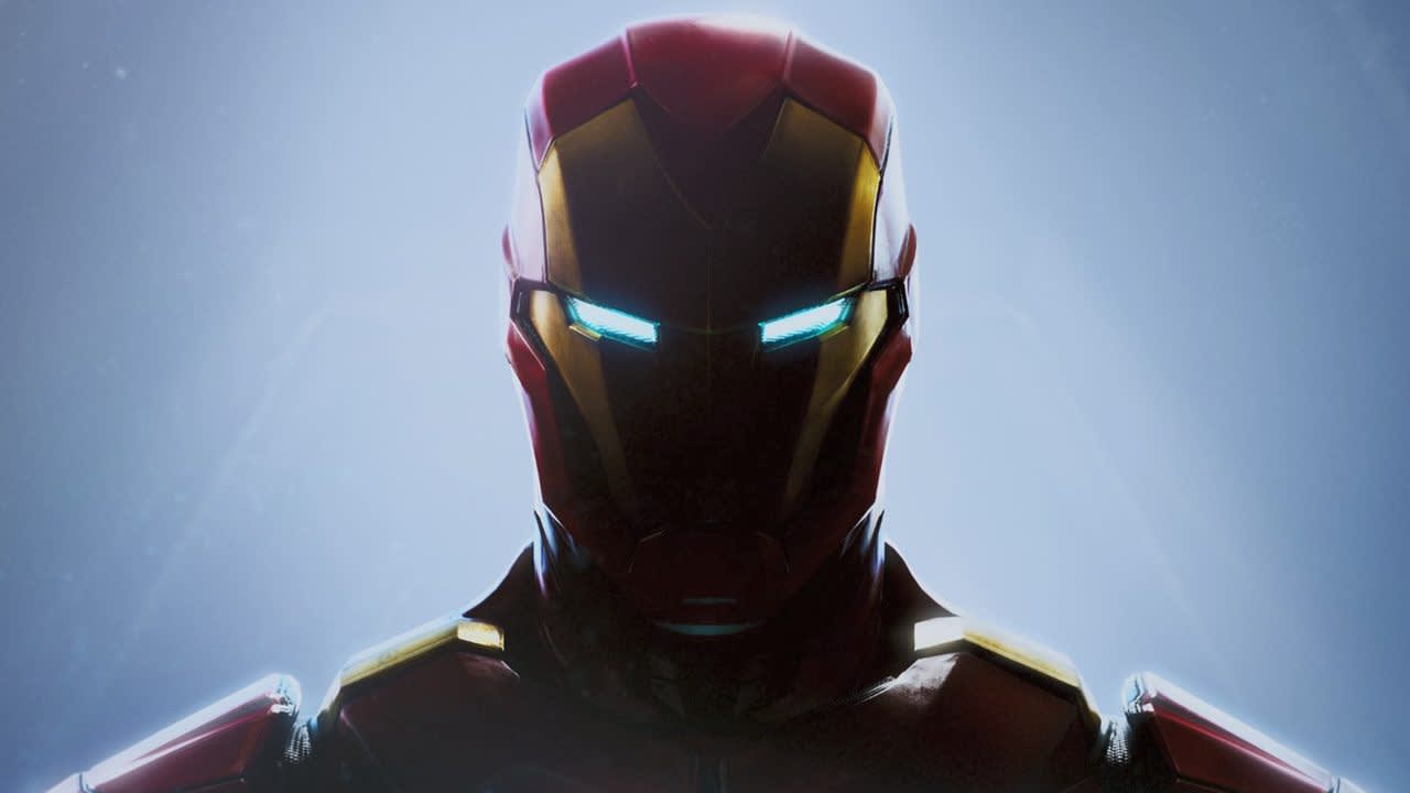 Escena filtrada del juego Iron Man de EA Motive con Tony Stark volando entre rascacielos