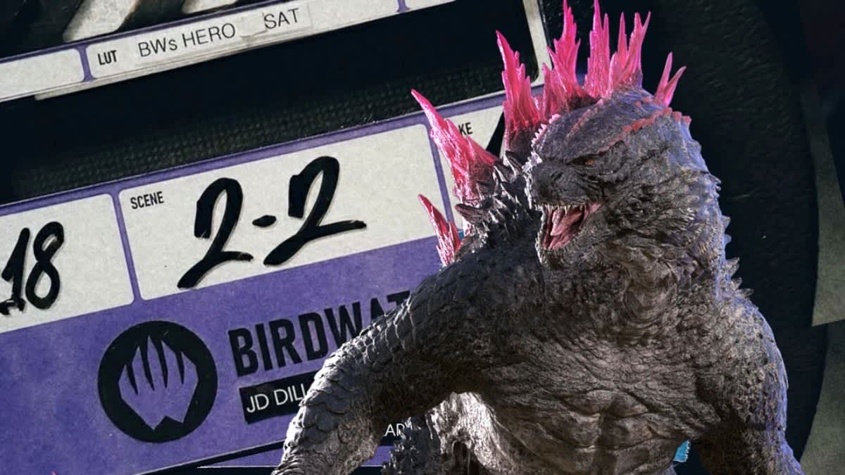 Set de la nueva serie Birdwatcher con el emblema de pluma y tridente