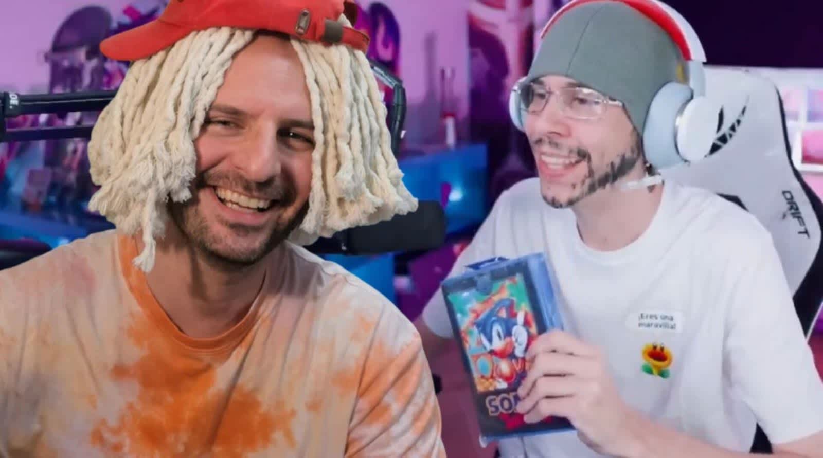 Rubius imitando a Sasel en su nuevo clip viral