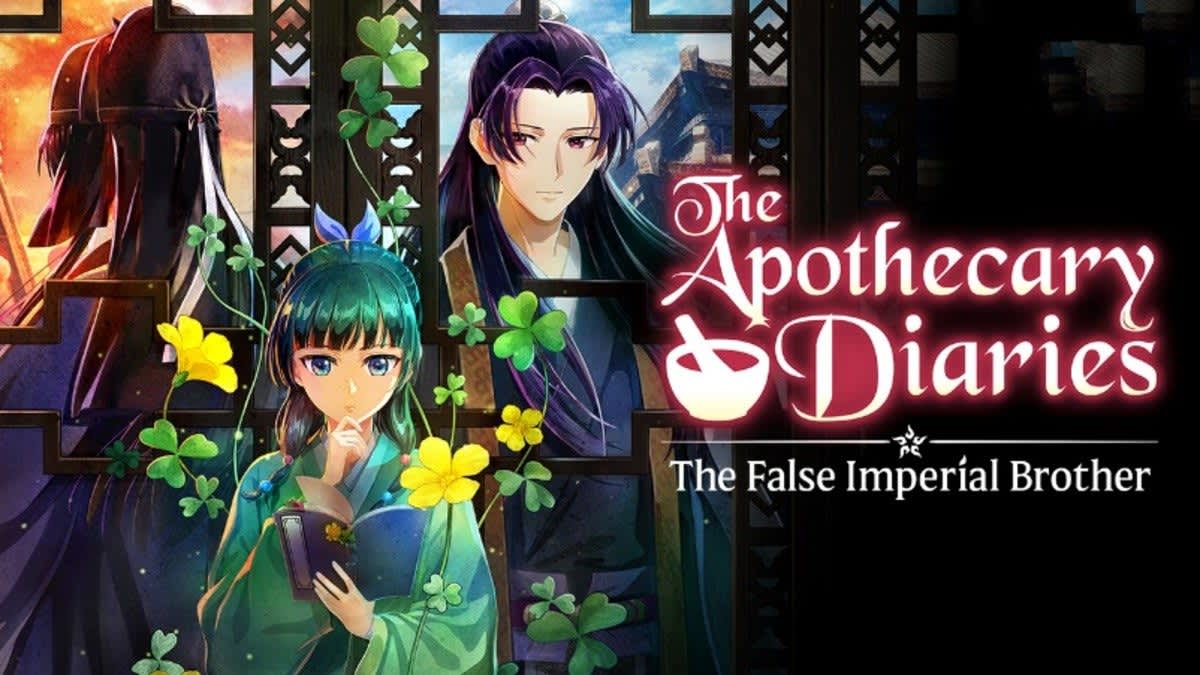 Portada de The Apothecary Diaries: The False Imperial Brother, juego basado en Los diarios de la boticaria