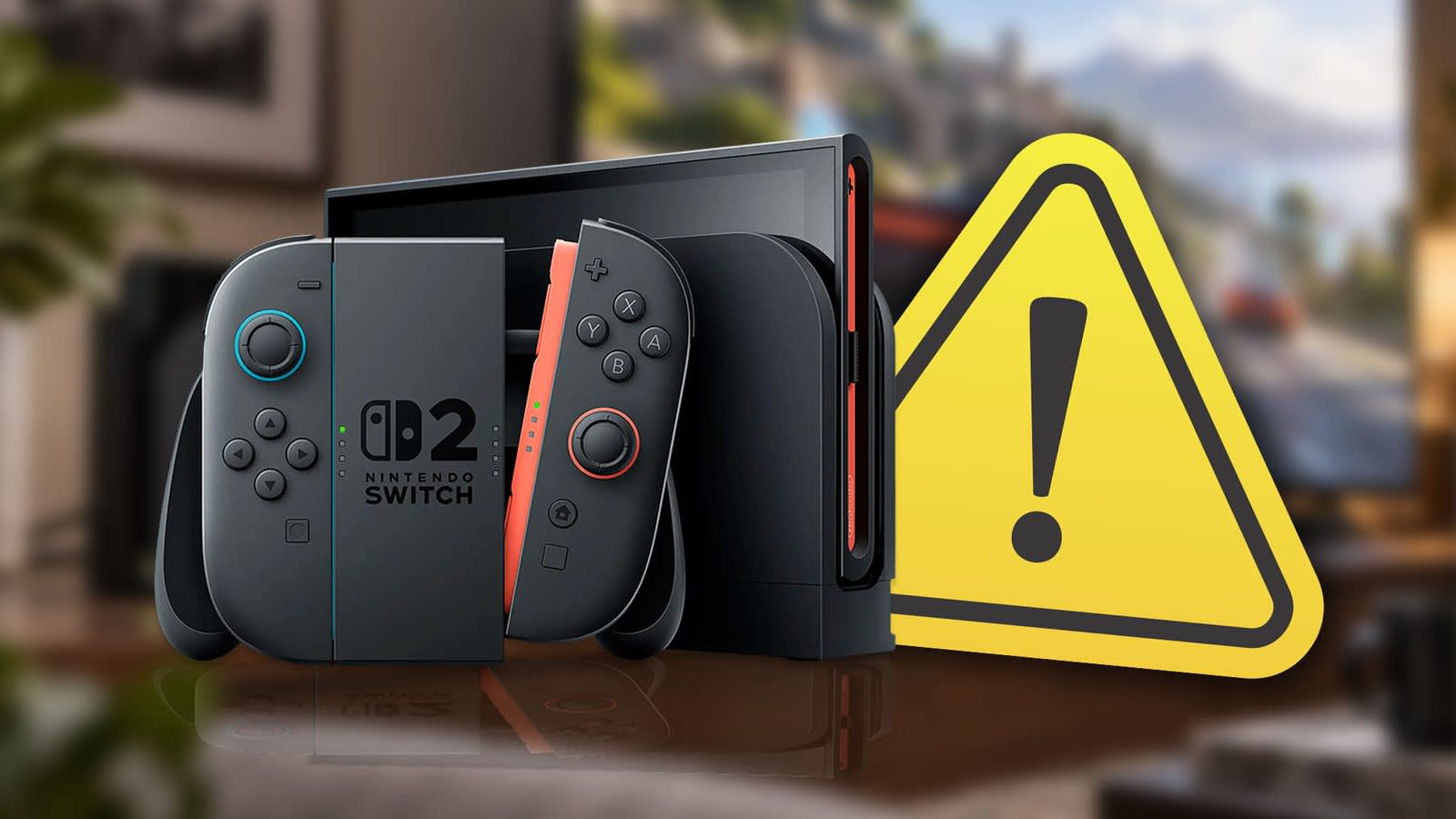 Nintendo Switch 2 con pantalla TV mostrando VRR activado