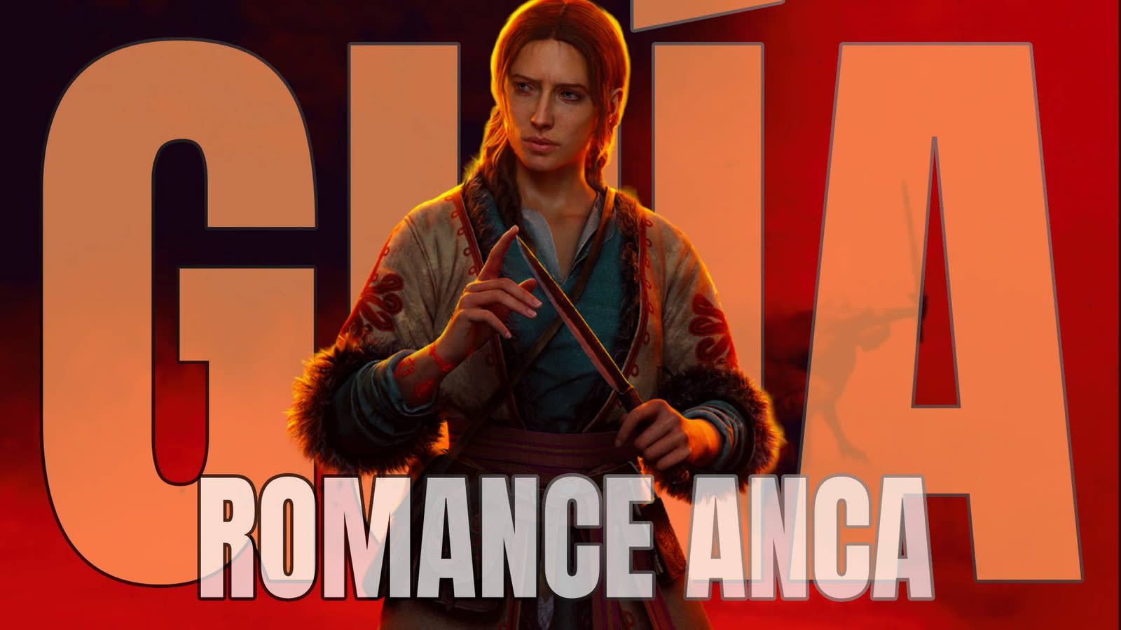 Escena romántica entre el protagonista y Anca en The Blood of Dawnwalker
