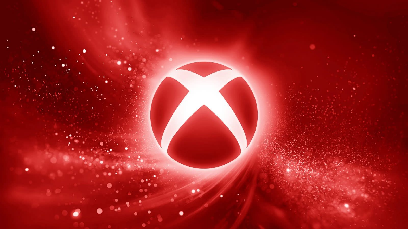 Logotipo de Xbox y PlayStation 5 con fondo corporativo
