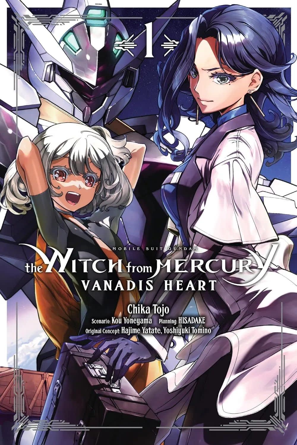 Portada del manga Gundam The Witch from Mercury Vanadis Heart
