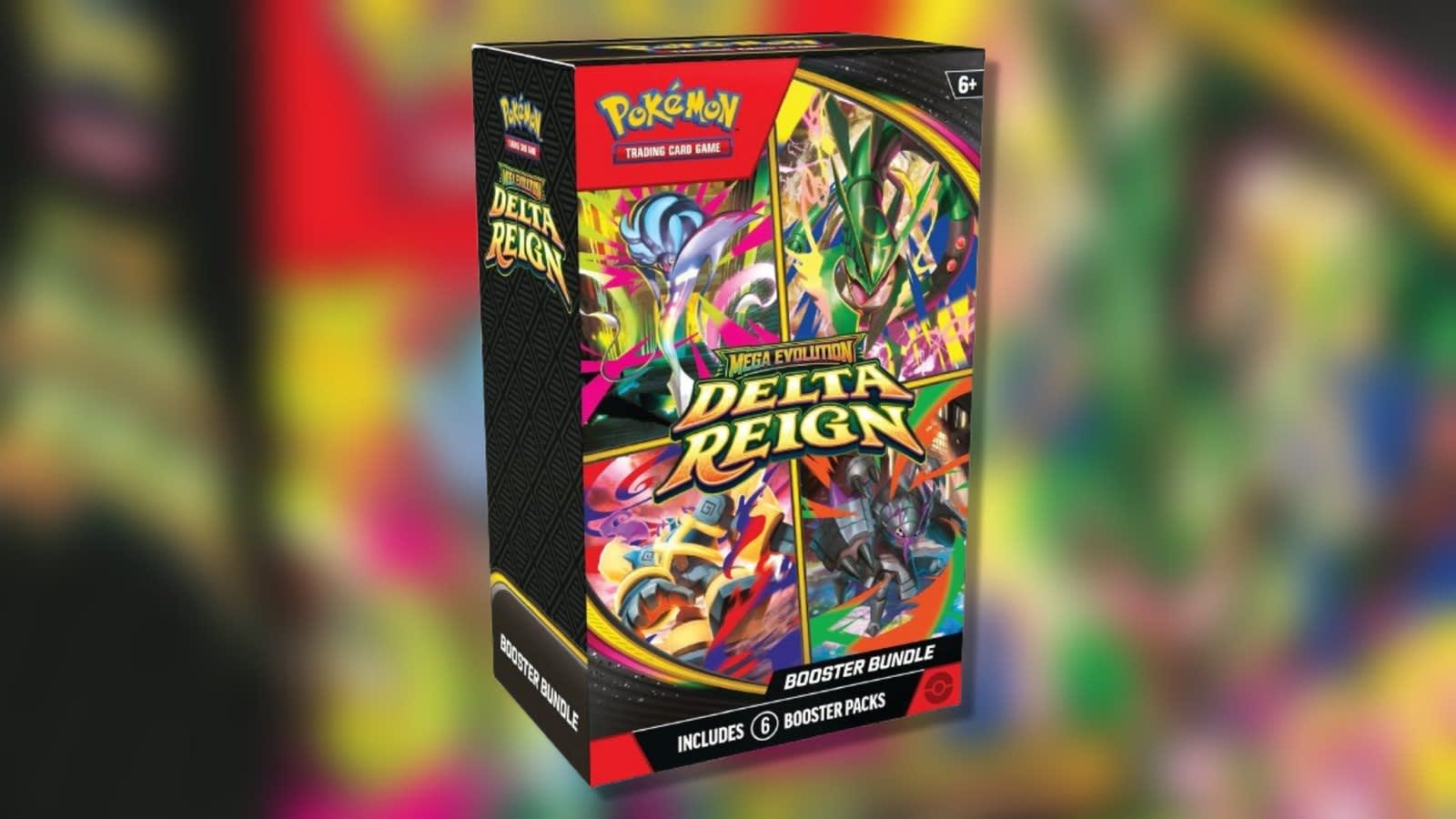 Walmart rebaja $25 el paquete Booster de Pokémon TCG Delta Reign