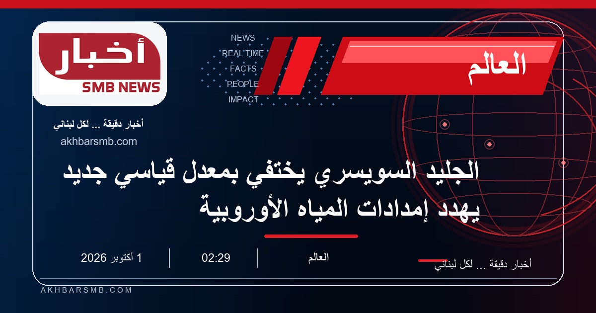 الجليد السويسري يختفي بمعدل قياسي جديد يهدد إمدادات المياه الأوروبية