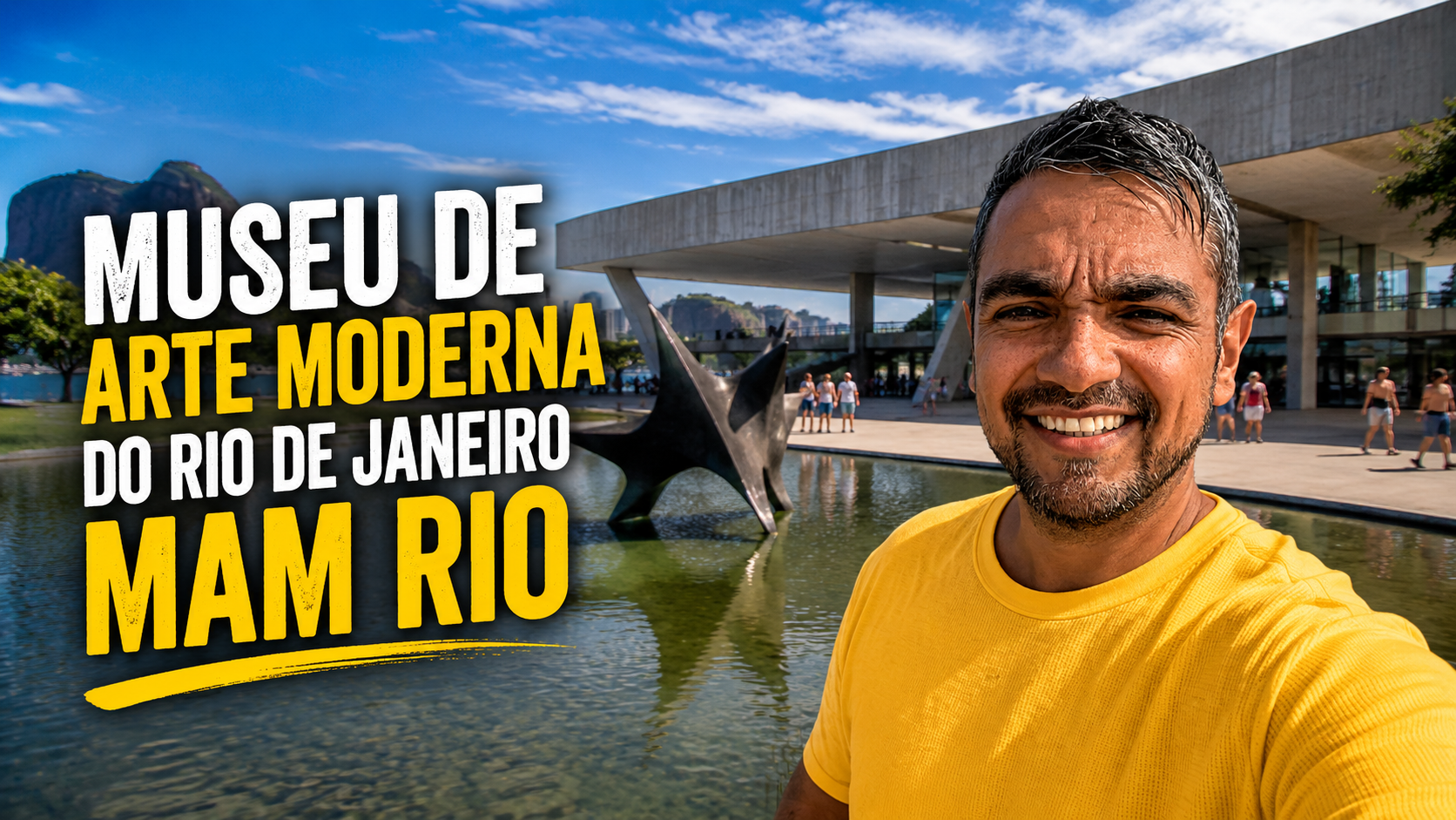 Rio Museum of Modern Art, an example of modern architecture