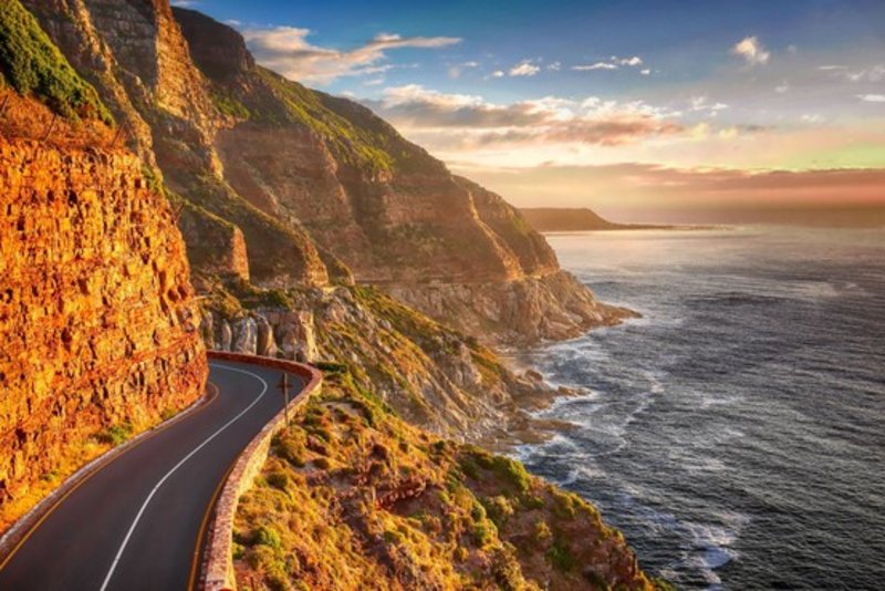 Chapman's Peak Drive Cape Town cycling