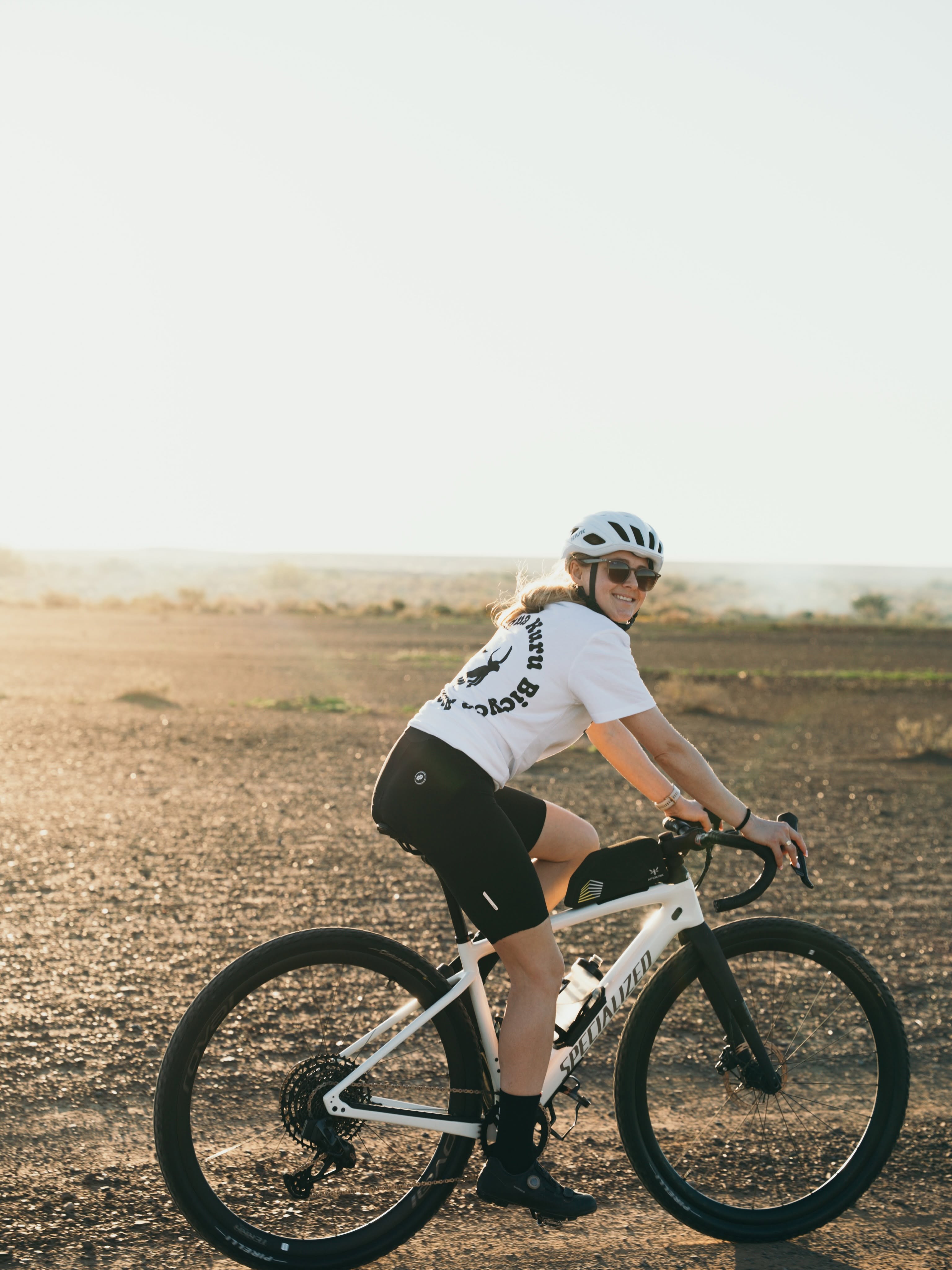 Tanqua Kuru bicycle race photograph