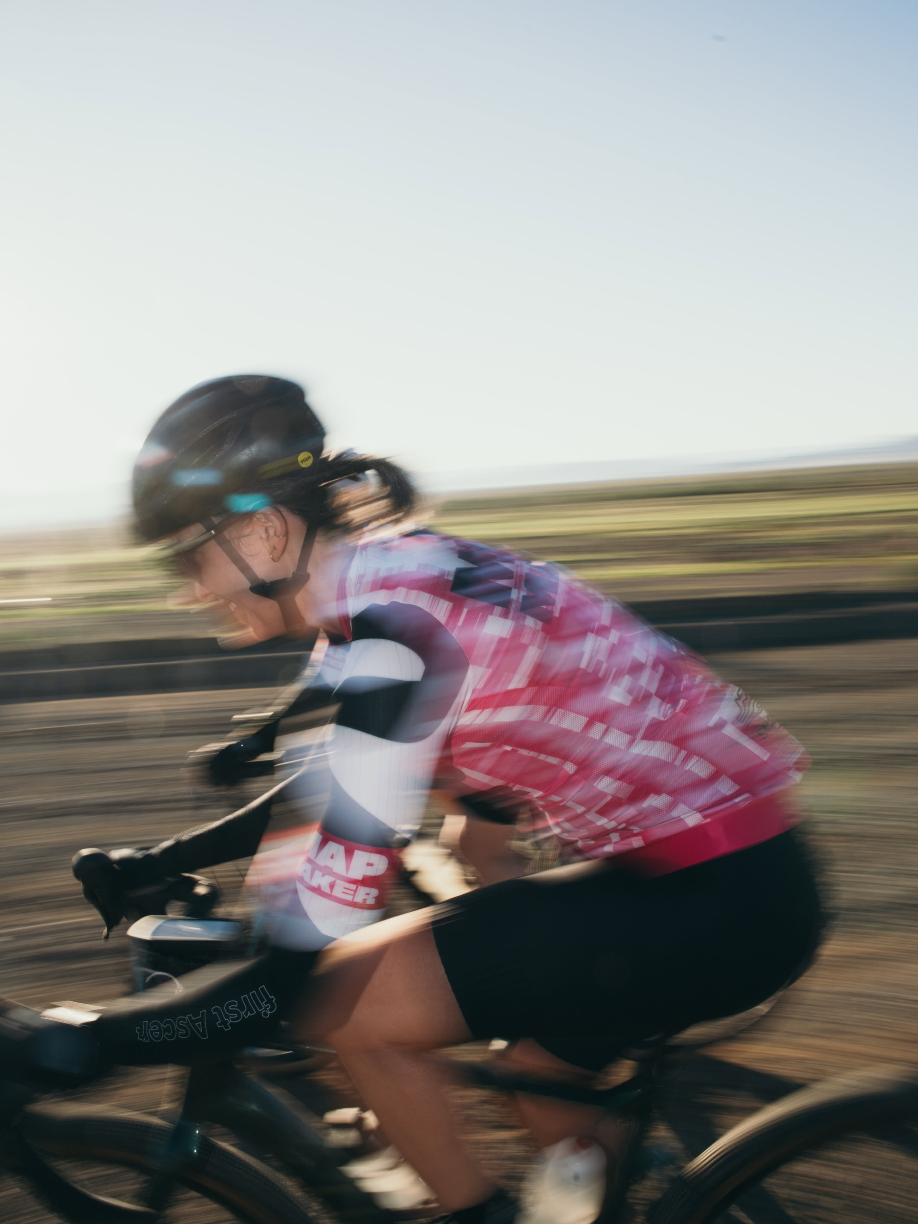 Tanqua Kuru bicycle race photograph
