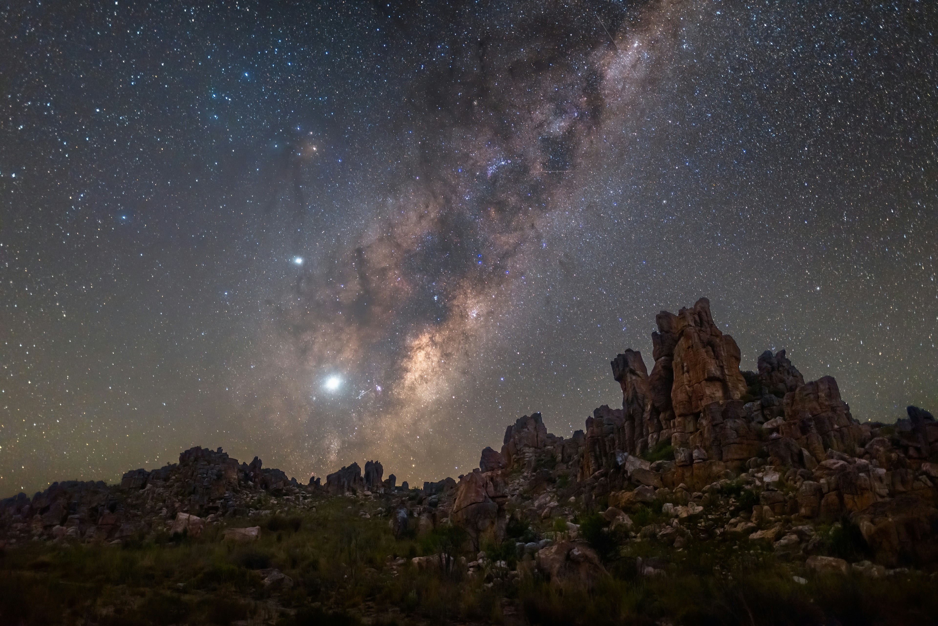 Cederberg night sky Milky Way stargazing