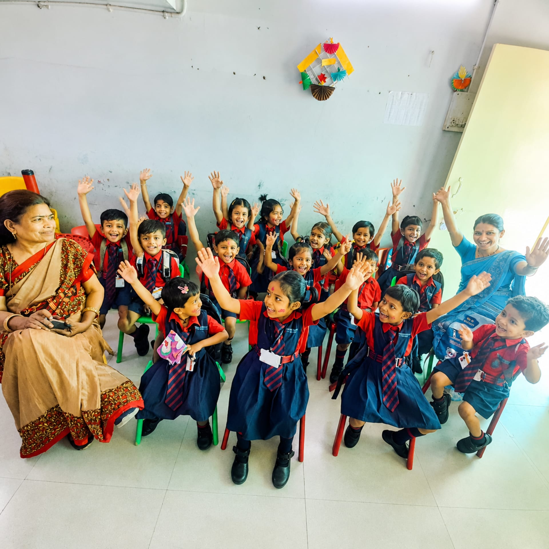 Students at Engineer's English School