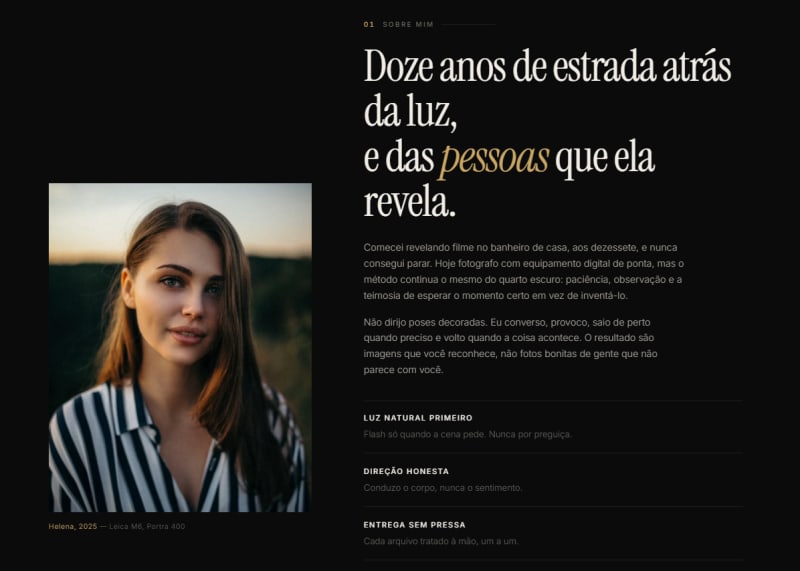 [SEÇÃO] Sobre Mim