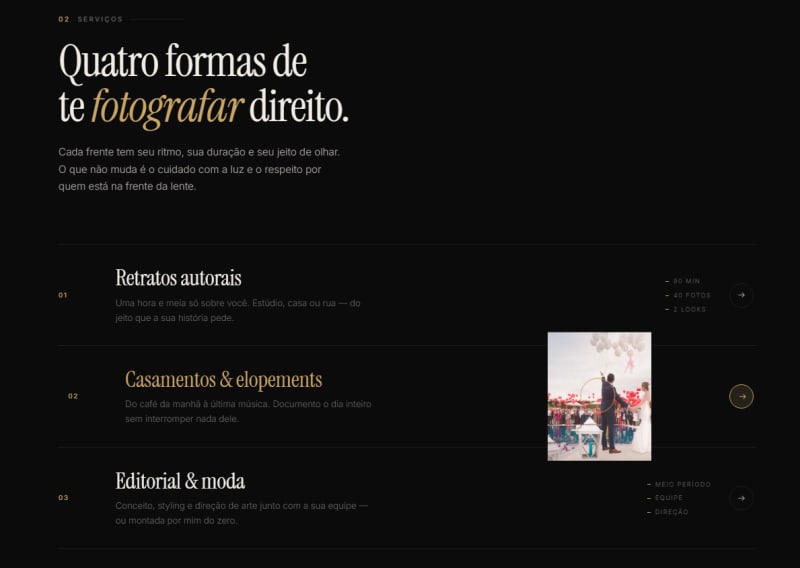 [SEÇÃO] Serviços