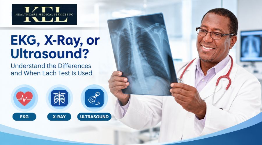 EKG, X-Ray, or Ultrasound Testing - KEL healthcare