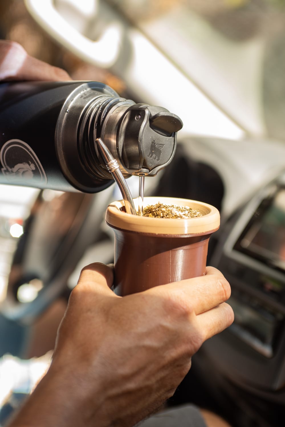 Mate fotografiado para catálogo