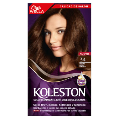 Tinte Koleston Kit Castaño Oscuro Hipnotico 34