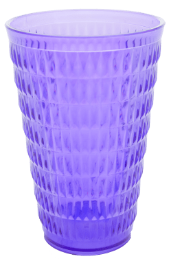 Vaso Cara De Piña 455Ml Azul