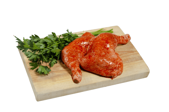 Pierna Y Muslo De Pollo Achiotada 500g