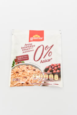 Avena Granvita Cero Azucar Arandanos 35 Gr Instant