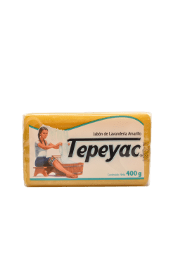 Jabon Tepeyac Amarillo Lavanderia 400 Gr