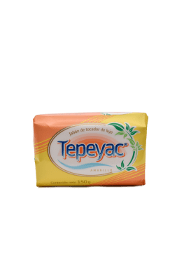 Jabon De Tocador Tepeyac Amarillo 150 Gr