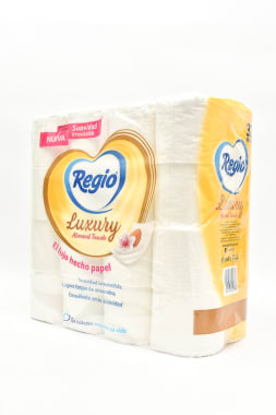 Papel Higenico Regio Luxury Almond 32 Rollos 205 Hd