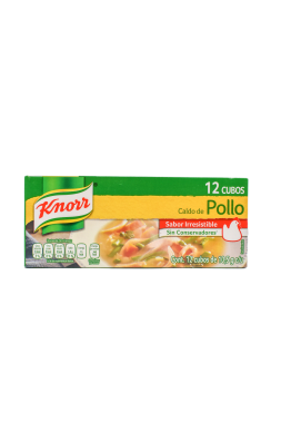 Consome Knorr Suiza Pollo 12 Cubos