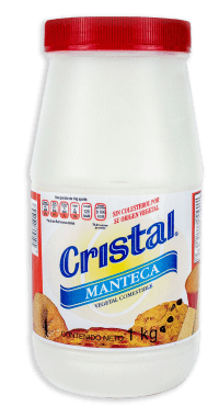 Manteca Vegetal Cristal Bote Kilo