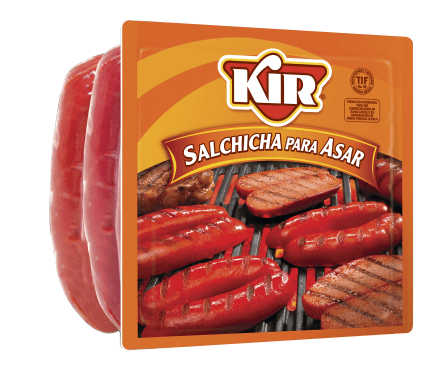 Salchicha P/Asar Kir Natural Pqte. 800 Grs.