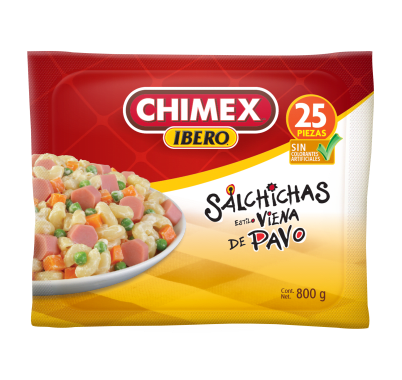 Salchicha Viena Iberomex 800Grs