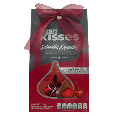 Estuche Chocolates Kisses Selección Especial Cereza 120 Gr