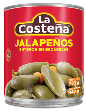 Chiles La Costena Jalapenos Enteros 780 Gr