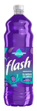 Limpiador Liq. Flash Lavanda 1 Lt