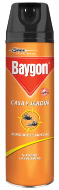 Insecticida Baygon Aerosol Casa Y Jardin 400 Ml