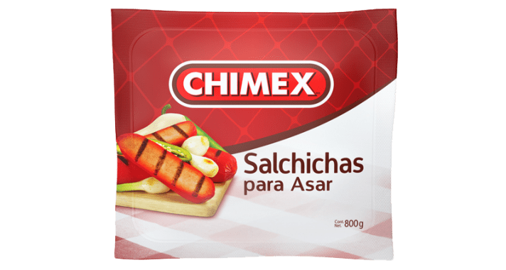 Salchicha P/Asar Chimex 800Gr