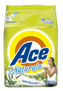 Detergente Ace Naturals 800 Gr
