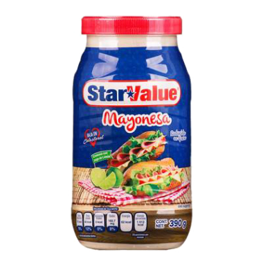 Mayonesa Star Value 390 Gr Todas
