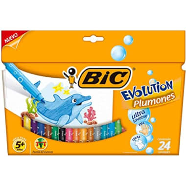 Plumones Bic Evolution 24Pz