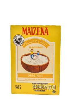 Maizena Sabor Natural 160 Gr Caja