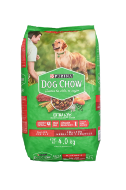 Alimento Dog Chow Razas Grandes Adulto 4 Kg