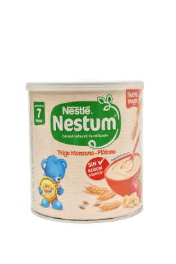 Cereal Nestum Trigo Manzana 2Da Etapa 270 Gr Lata