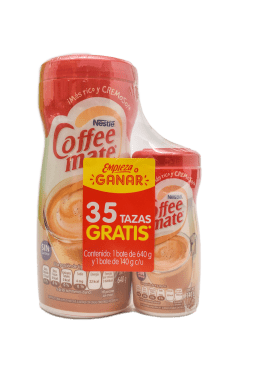 Coffee Mate 640 Gr + 140 Gr Gratis Todas