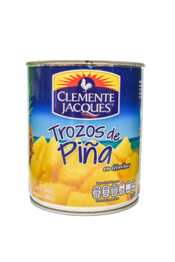 Pina Clemente En Trocitos 800 Gr Almibar Todas