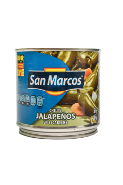 Chiles San Marcos Jalapenos Enteros 380 Gr