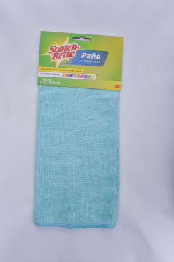 Paño Microfibra Scotch Brite Colores 30X30