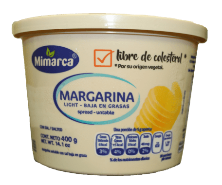 Margarina Baja En Grasa Mimarca Con Sal 400G