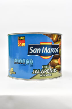 Chiles San Marcos Jalapeños Enteros 1.7 Kg