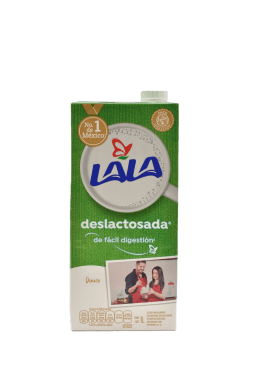 Leche Lala Ultrapasteurizada Deslactosada Semidescr. I Lt