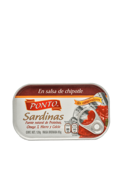 Sardina Ponto En Salsa Chipotle 120 Gr